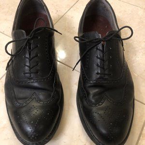 Rockport Dressports Men's Black Leather Lace-Up Wingtip Shoes  Size 11 1/2 Great